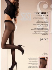 SiSi Invisible Control Top Figuurcorrigerende Panty Shaping Tights Collants Gainants