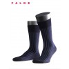 Falke Shadow Cotton Sokken Marine/Blauw