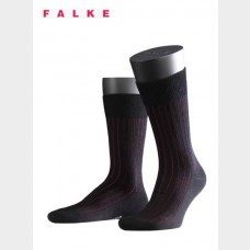 Falke Shadow Wool Socks Black/Red